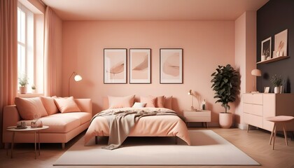 Photo modern style interior room,kithchen,gym,bathroom 3d illustration
