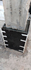 site of a building