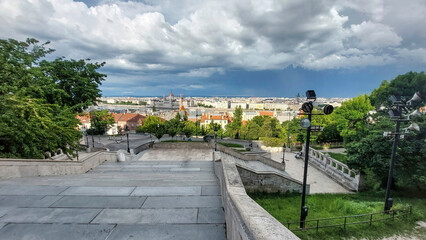 Fototapeta premium A trip to Budapest in Hungary, a beautiful city full of wonderful monuments.