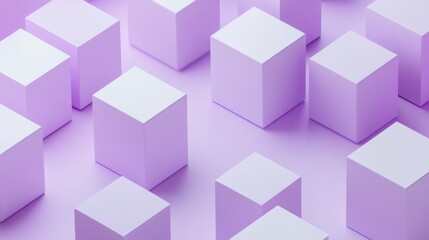 Purple Geometric Abstract Background