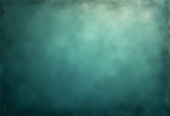 Obraz premium distressed green background featuring a rough canvas texture and faded elements create with ai