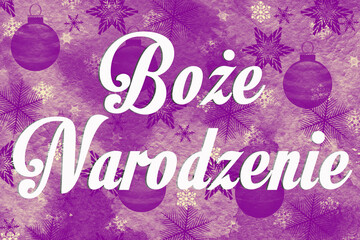 Boże Narodzenie