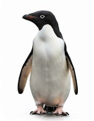 アデリーペンギン（Adelie Penguin on white background）
