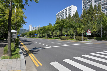 韓国の新都市：坪村（ピョンチョン・Pyeongchon）の街並み © Newtown Sketch