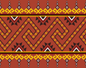 seamless pattern with triangles
