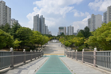 韓国の新都市：一山（イルサン・Ilsan）の街並み