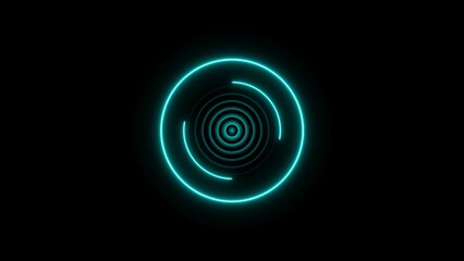 Icon such as radio wave, sound and radar. Vector icon symbol logo design illustration.