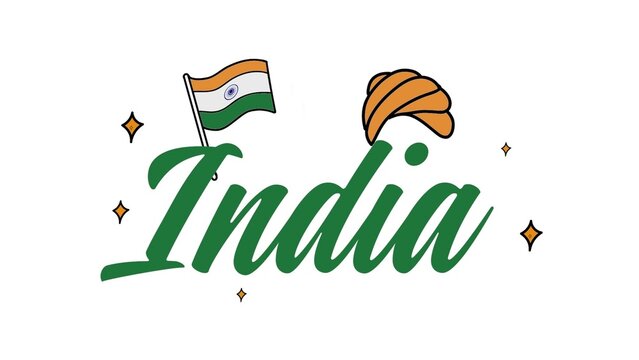 Indian Flag Animated Title Intro