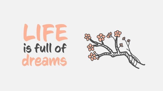 Life Is Full of Dreams Spiritual Zen Title Intro