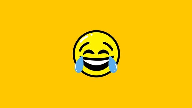 Laughing with Tears Animated Emoji Sticker