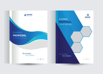 Corporate Business Proposal Cover Design Template