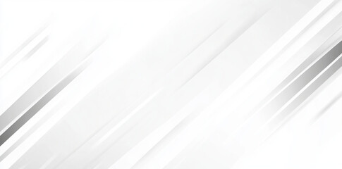 Obraz premium Abstract white background with diagonal stripes creates modern and clean aesthetic, perfect for various design projects. This versatile backdrop can enhance visual appeal and convey sense of sophistic