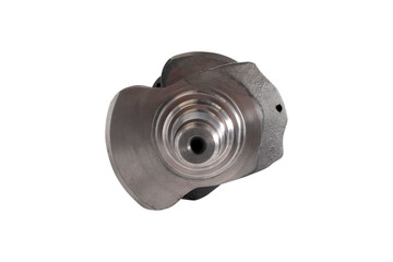 Engine Crankshaft on a white background