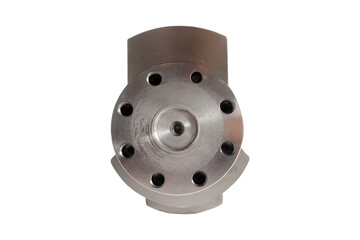 Engine Crankshaft on a white background
