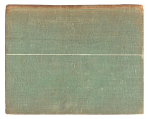 Fototapeta premium Vintage background of old book paper texture with scratches
