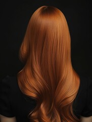 Naklejka premium hair of the girl