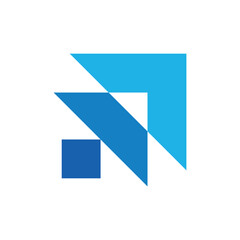 Abstract Arrow Technology Digital Growth Up logo design