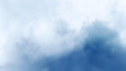 Obraz premium Soft Blue and White Minimalist Background Design