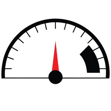 recommend clip art: Speedometer vector line art.
