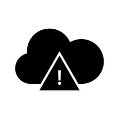Cloud with exclamation mark