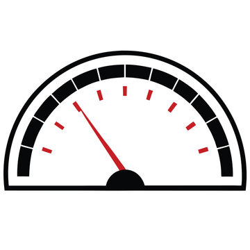 recommend clip art: Speedometer vector line art.