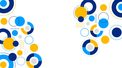 template super graphic style abstract