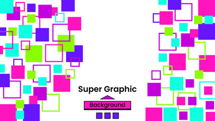 abstract background with squares