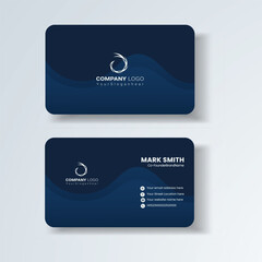 Business card design template, Clean professional business card template, visiting card, business card template.