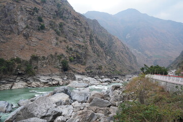 Nujiang canyon