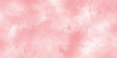abstract Pink and white watercolor background, Soft smeared aquarelle painted magenta watercolor canvas for splash design, in seamless pattern for design art work and interior or exterior.	
