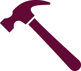 Hammer icon. Vector illustration. Flat design style eps 10