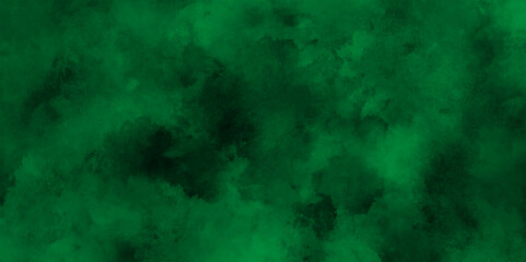 Abstract green smoke on black background, old style dark green grunge texture. beautiful bright brush painted pink or brown background for lovely design and graphics design.