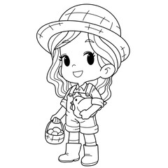 child playing with a ball