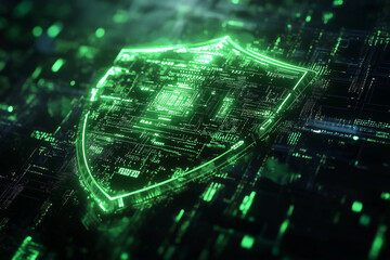 Computer Security Day. November 30. Holiday illustration.