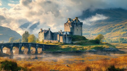Eerie Scottish Castle