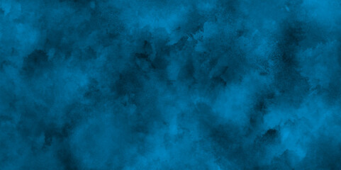 blue watercolor gradient paint grunge sky clouds texture, abstract painted clouds in sky in the winter morning, Light blue background with watercolor. 