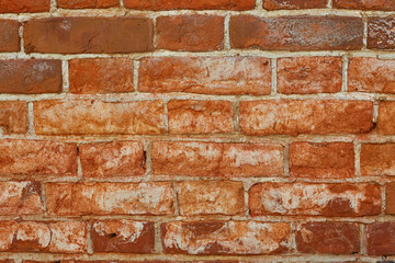 old red brick wall texture