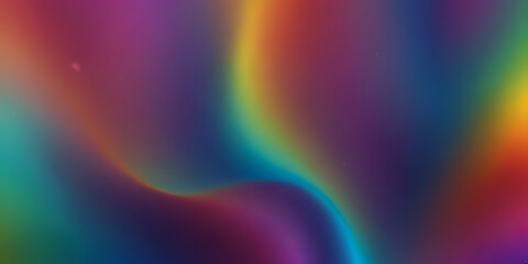 Abstract blur holographic rainbow foil iridescent background