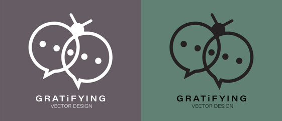 Creative Circular Logos for Balanced with the words flying design