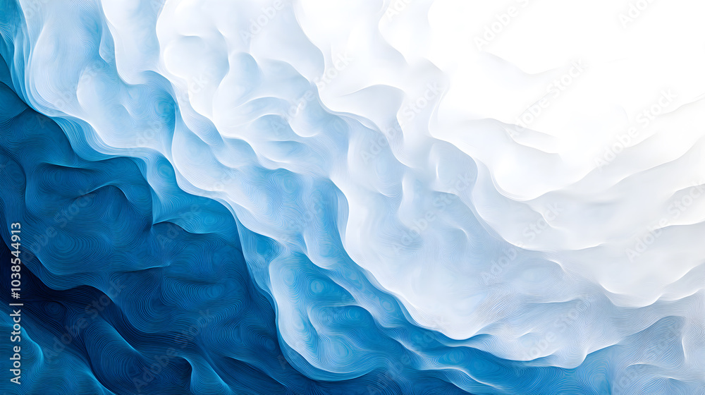 Canvas Prints background of an uneven texture with gradients of blue and white.