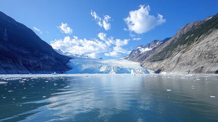 Obraz premium Majestic Glacier in Alaska