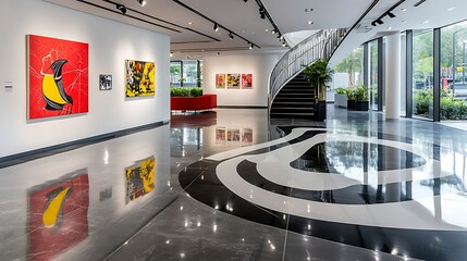 The vast, empty subway station, with its stark, white walls and fluorescent lights, echoed the silence of the underground tunnel, leading to the bustling city above