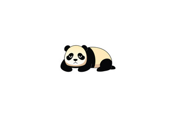 panda with white background © Ali