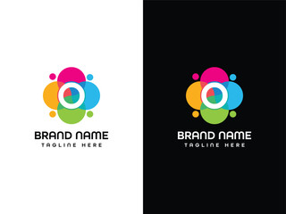 O Letter Leaf aroplane logo Design