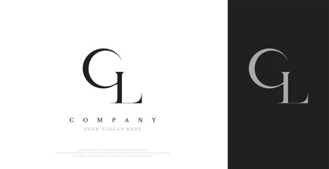 Initial GL Logo Design Vector  © anakema82