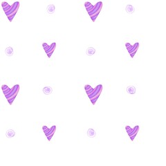 Romantic Seamless Heart Pattern for Valentine's Day – Perfect for Adorable Gifts, Wallpaper, and Decor