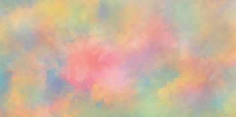 Abstract bright and shinny lovely soft color watercolor background, Colorful and bright watercolor background texture with watercolor splashes, Abstract hand drawn watercolor drawing on a paper.