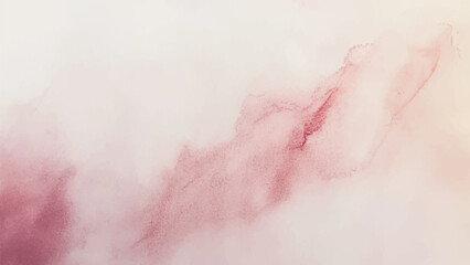 Abstract horizontal watercolor background. Hand drawn vector texture. Brush stroked painting pastel color watercolour