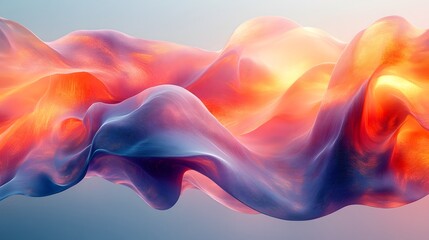 Abstract Fluid Art: A Dance of Colors