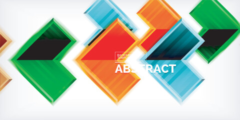 Arrow geometric abstract vector background. Vector Illustration For Wallpaper, Banner, Background, Card, Book Illustration, landing page